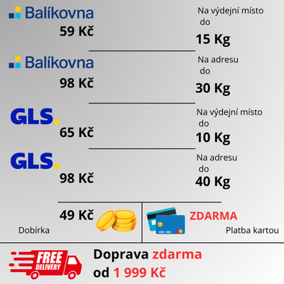 doprava zdarma